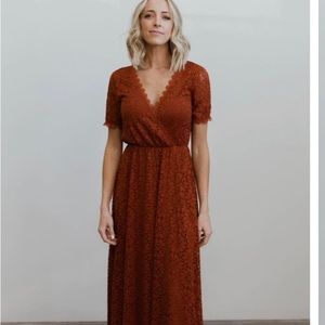 BRAND NEW Baltic Born Venice Lace Maxi dress size Small.